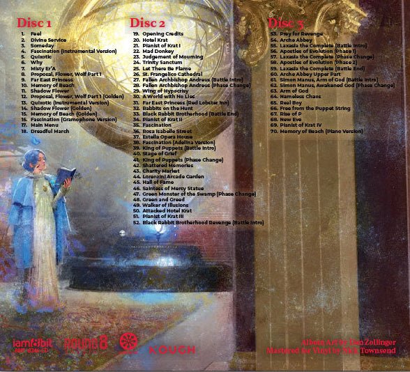 Lies of P (Original Soundtrack) Compact Disc iam8bit - Arcline Store