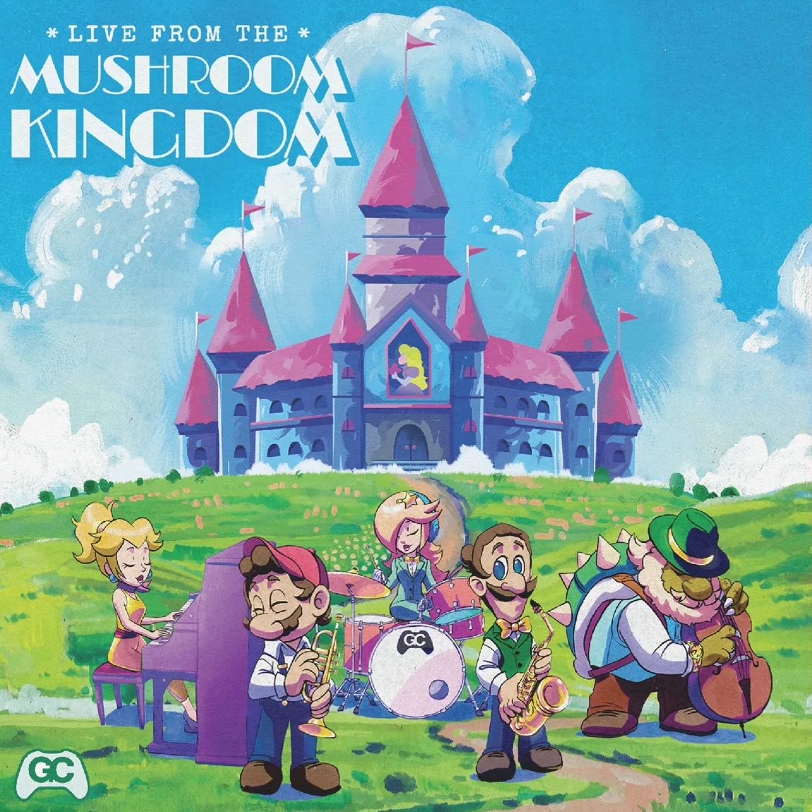 Live from the Mushroom Kingdom - Super Mario Jazz Vinyl GameChops - Arcline Store
