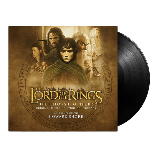 Lord Of The Rings: The Fellowship of the Ring Vinyl - Original Motion Picture Soundtrack 2xLP Vinyl Rhino Records - Arcline Store