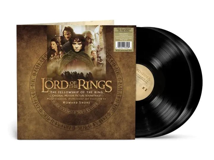Lord Of The Rings: The Fellowship of the Ring Vinyl - Original Motion Picture Soundtrack 2xLP Vinyl Rhino Records - Arcline Store