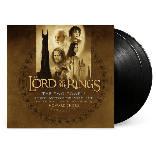 Lord Of The Rings: The Two Towers Vinyl - Original Motion Picture Soundtrack 2xLP Vinyl Rhino Records - Arcline Store