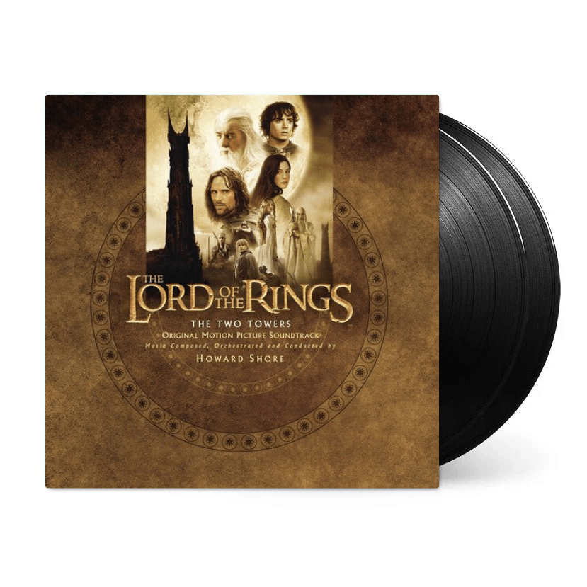 Lord Of The Rings: The Two Towers Vinyl - Original Motion Picture Soundtrack 2xLP Vinyl Rhino Records - Arcline Store