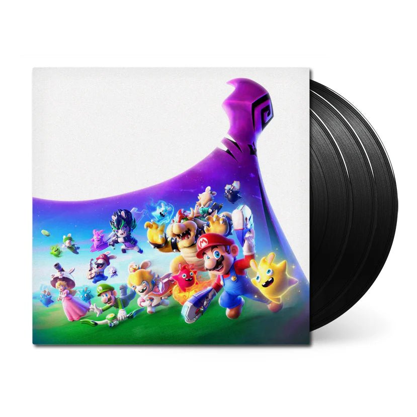 Mario + Rabbids Sparks of Hope Vinyl - Original Video Game Soundtrack 3xLP Vinyl Laced Records - Arcline Store
