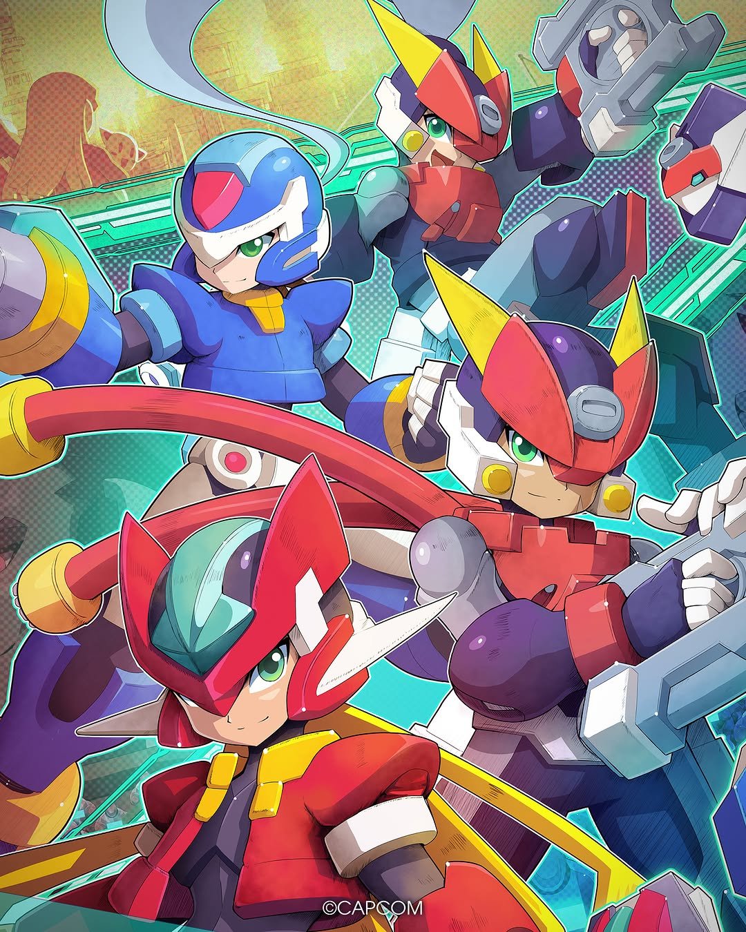 Mega Man Zero/ZX: The Collection Vinyl - Original Video Game Soundtrack 5xLP [Boxset] Vinyl Laced Records - Arcline Store
