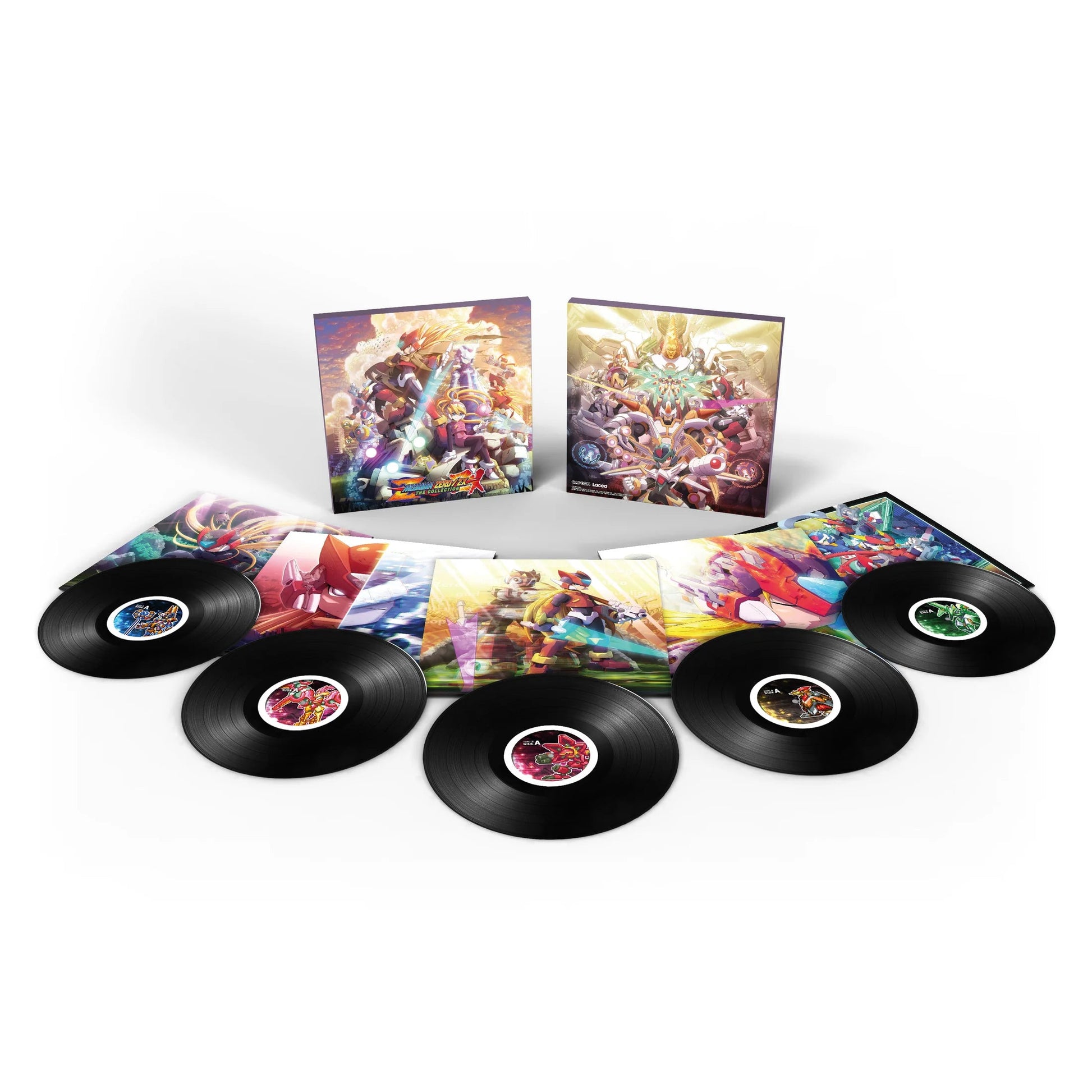 Mega Man Zero/ZX: The Collection Vinyl - Original Video Game Soundtrack 5xLP [Boxset] Vinyl Laced Records - Arcline Store