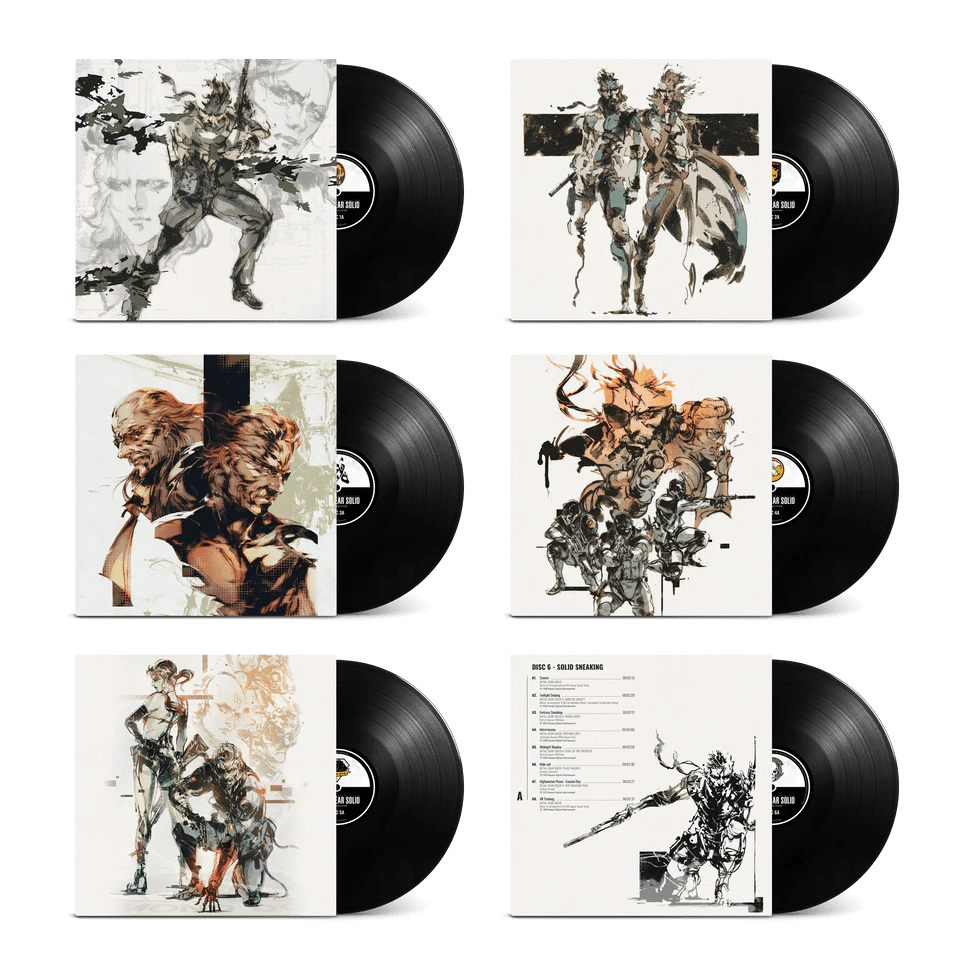 metal gear solid phantom pain soundtrack Metal Gear Solid: The Vinyl Collection