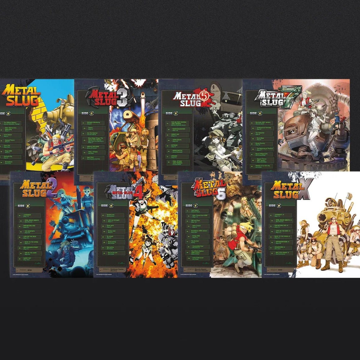 Metal Slug: 30th Anniversary (Original Soundtrack Selections) Vinyl Materia Collective - Arcline Store