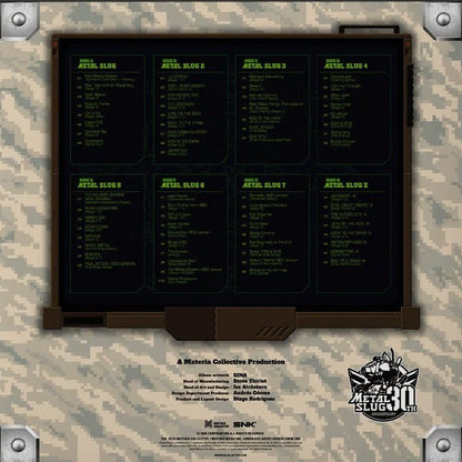 Metal Slug: 30th Anniversary (Original Soundtrack Selections) Vinyl Materia Collective - Arcline Store