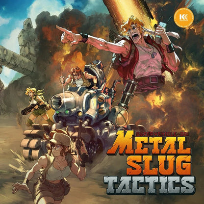 Metal Slug Tactics Vinyl - Original Video Game Soundtrack 2xLP Vinyl Kid Katana Records - Arcline Store