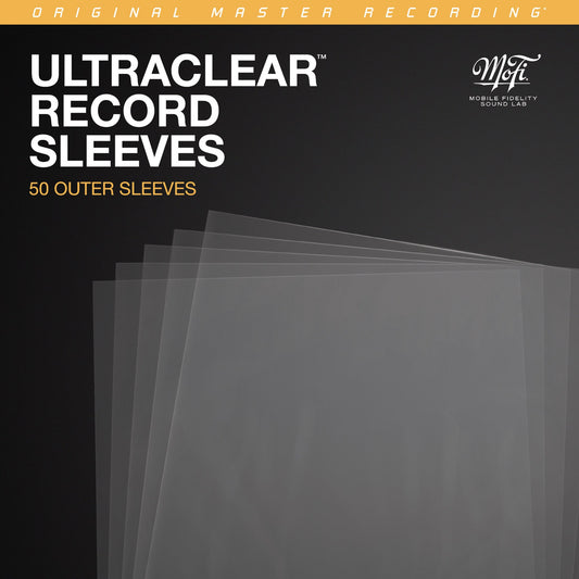 Mobile Fidelity - UltraClear Record Outer Sleeves (50pk) Vinyl Sleeves Mobile Fidelity Sound Lab - Arcline Store