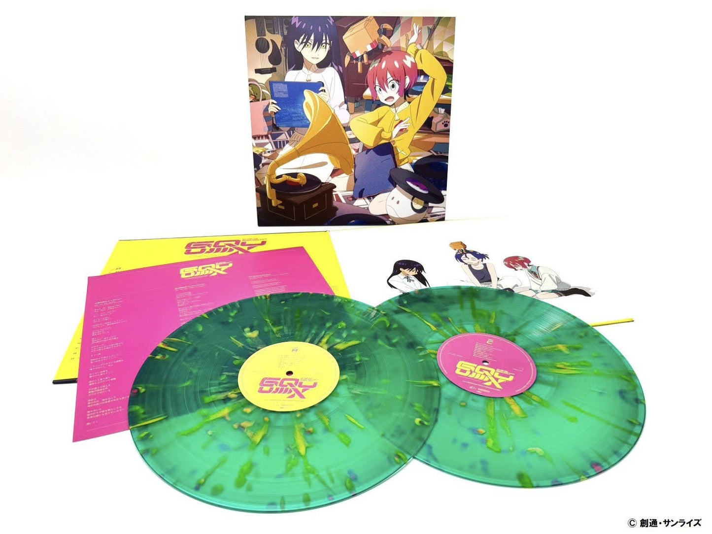 Mobile Suit Gundam GQuuuuuuX Vinyl - Anime Soundtrack Selection 2xLP Vinyl Sunrise Music - Arcline Store