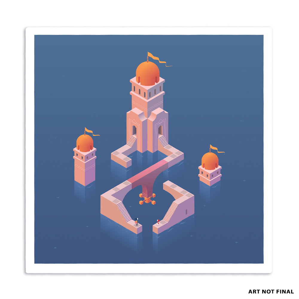 Monument Valley 2 Vinyl - Original Video Game Soundtrack 2xLP Vinyl Iam8bit - Arcline Store