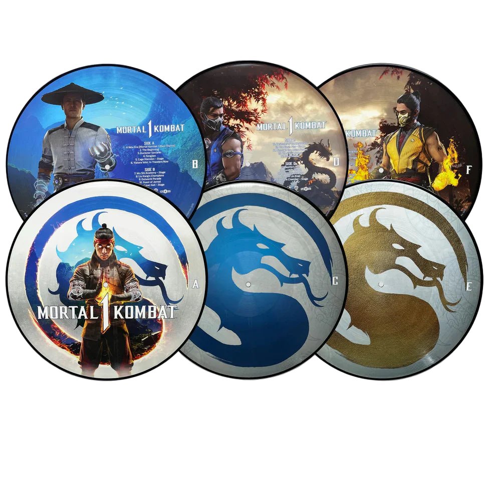 Mortal Kombat 1 Vinyl - Original Video Game Soundtrack 3xLP [Picture Disc] Vinyl Enjoy the Ride - Arcline Store