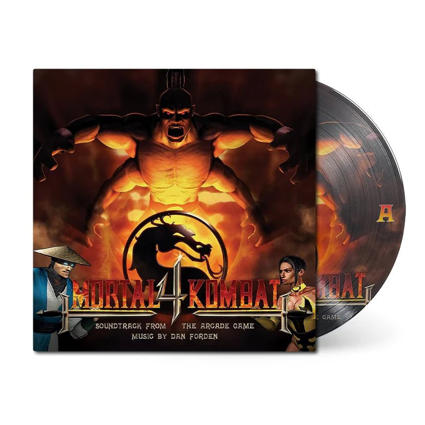 Mortal Kombat 4 Vinyl - Original Arcade Soundtrack 1xLP [Picture Disc] Vinyl Enjoy the Ride - Arcline Store