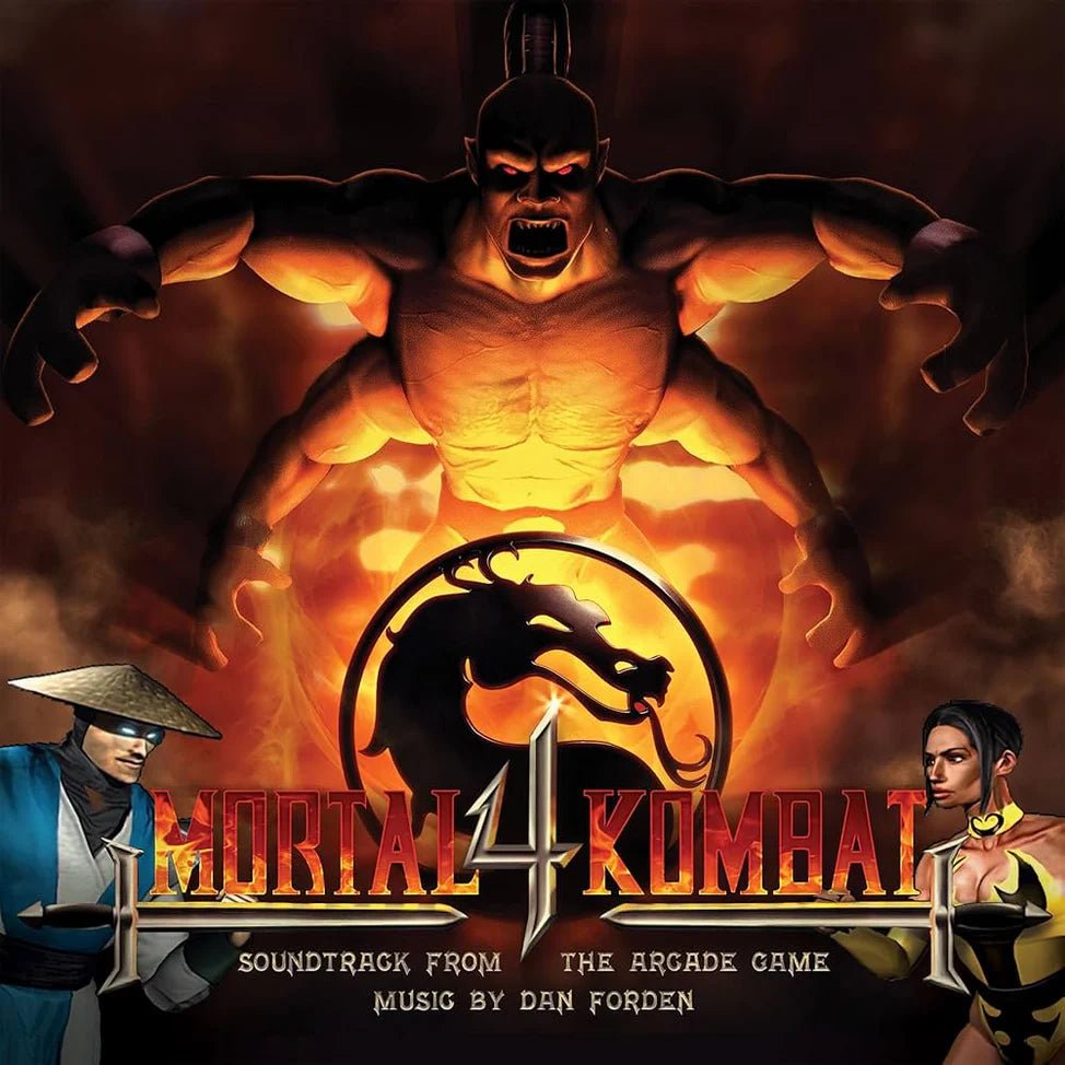 Mortal Kombat 4 Vinyl - Original Arcade Soundtrack 1xLP [Picture Disc] Vinyl Enjoy the Ride - Arcline Store