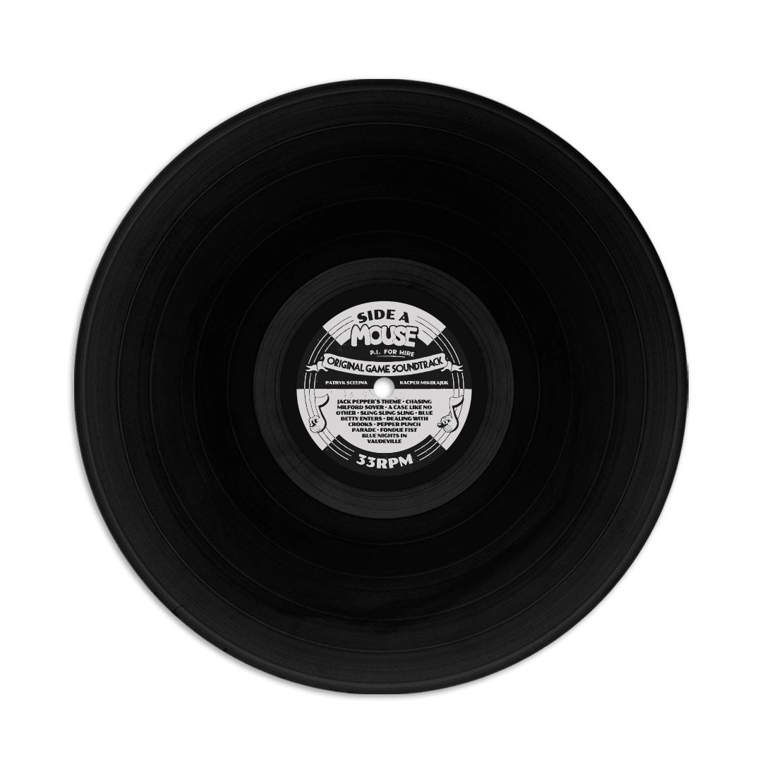MOUSE: P.I. For Hire (Original Soundtrack) Vinyl iam8bit - Arcline Store