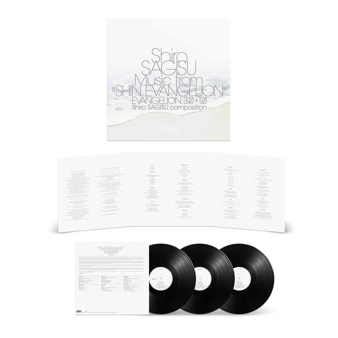 Music from “SHIN EVANGELION” EVANGELION: 3.0+1.0 - Shiro SAGISU 3xLP Vinyl Milan Records - Arcline Store