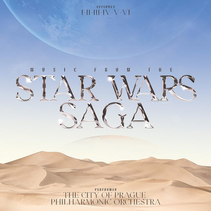 Music From the Star Wars Saga Vinyl - The City of Prague Philharmonic Orchestra 1xLP Vinyl Diggers Factory - Arcline Store