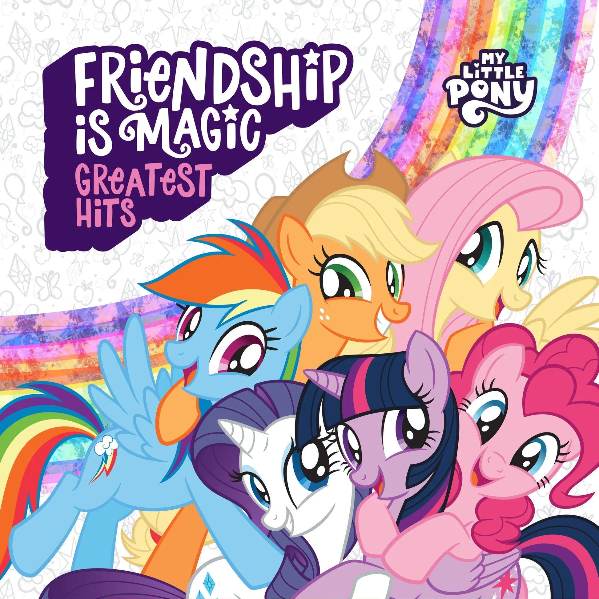 My Little Pony: Friendship Is Magic - Greatest Hits 1xLP Vinyl Hasbro Studios - Arcline Store