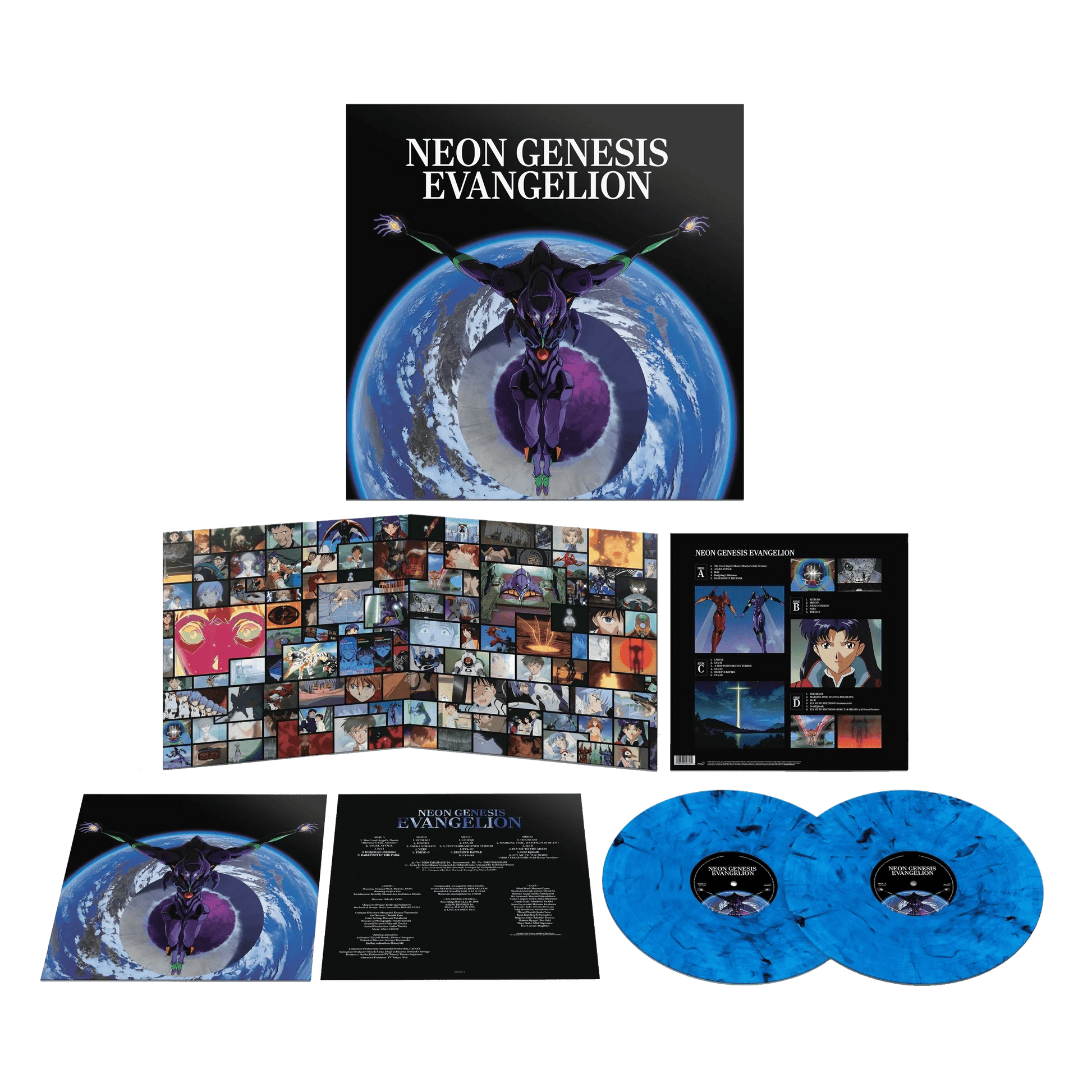 Neon Genesis Evangelion Vinyl - Original Anime Soundtrack 2xLP Vinyl Milan Records - Arcline Store