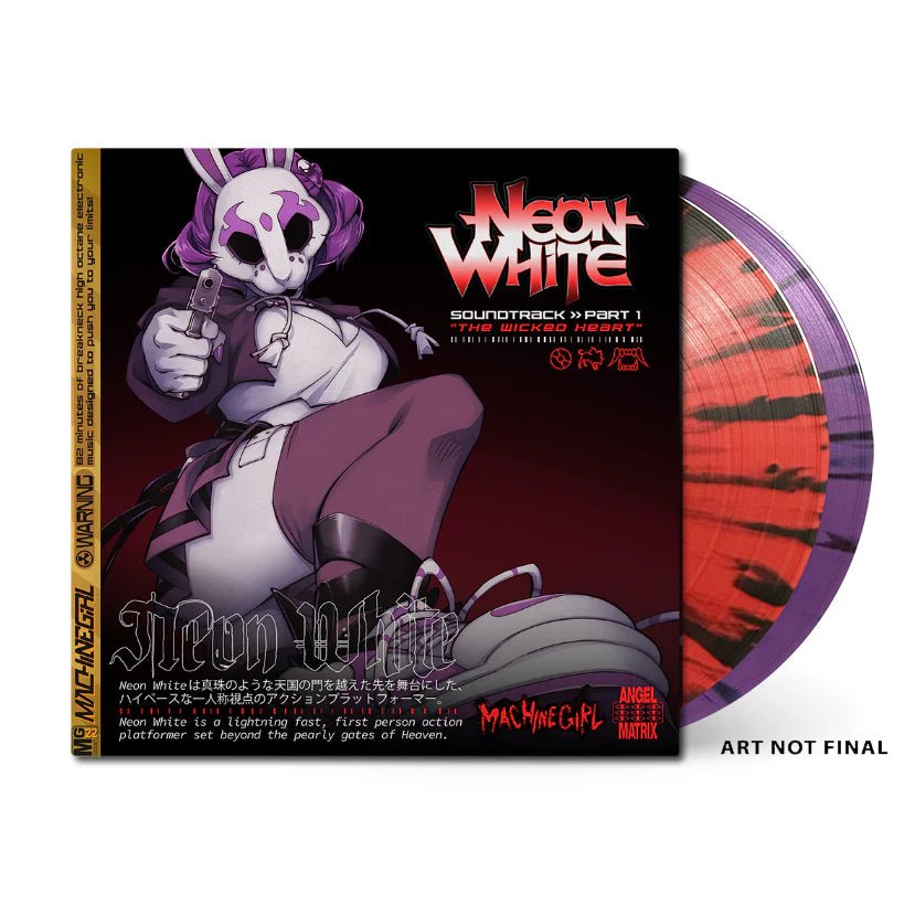 Neon White Part 1: The Wicked Heart (Original Soundtrack) Vinyl iam8bit - Arcline Store