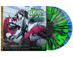 2xLP Neon Green and Blue Splatter Vinyl