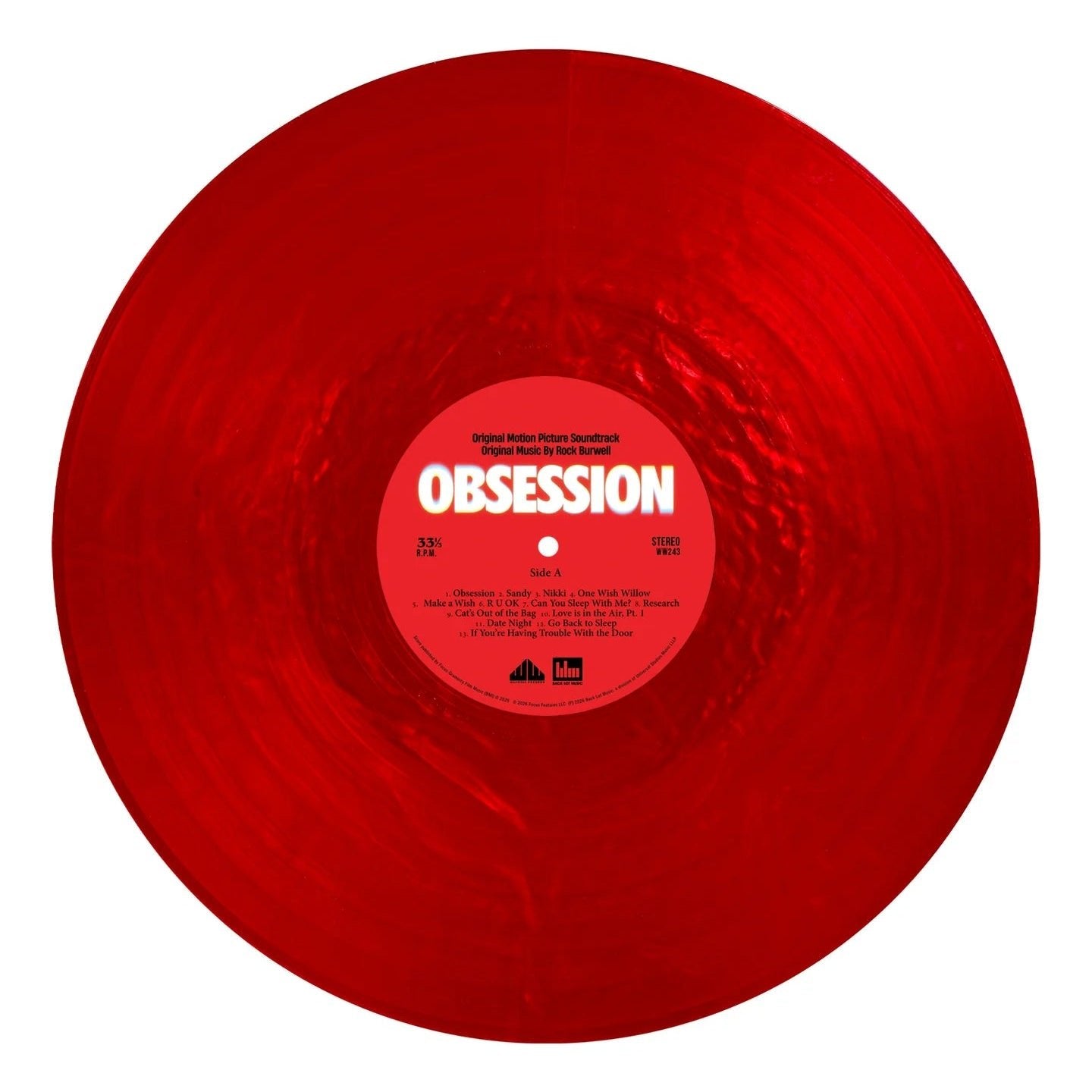 Obsession (Original Soundtrack) Vinyl Waxwork Records - Arcline Store