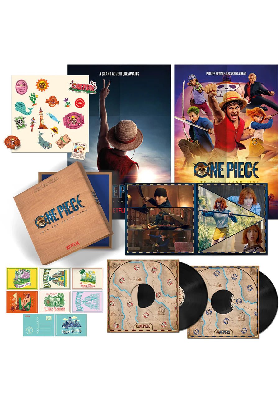 One Piece: Into the Grand Line (Original Soundtrack) [Box set] Vinyl Diggers Factory - Arcline Store