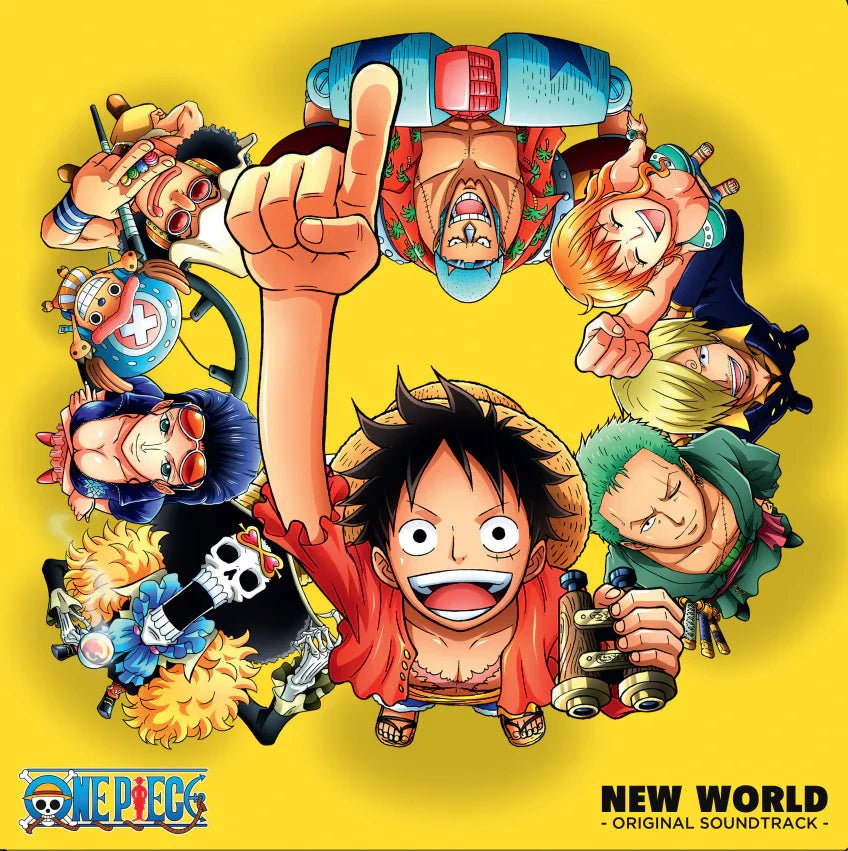 One Piece: New World Vinyl - Original Anime Soundtrack 2xLP Vinyl Microids Records - Arcline Store