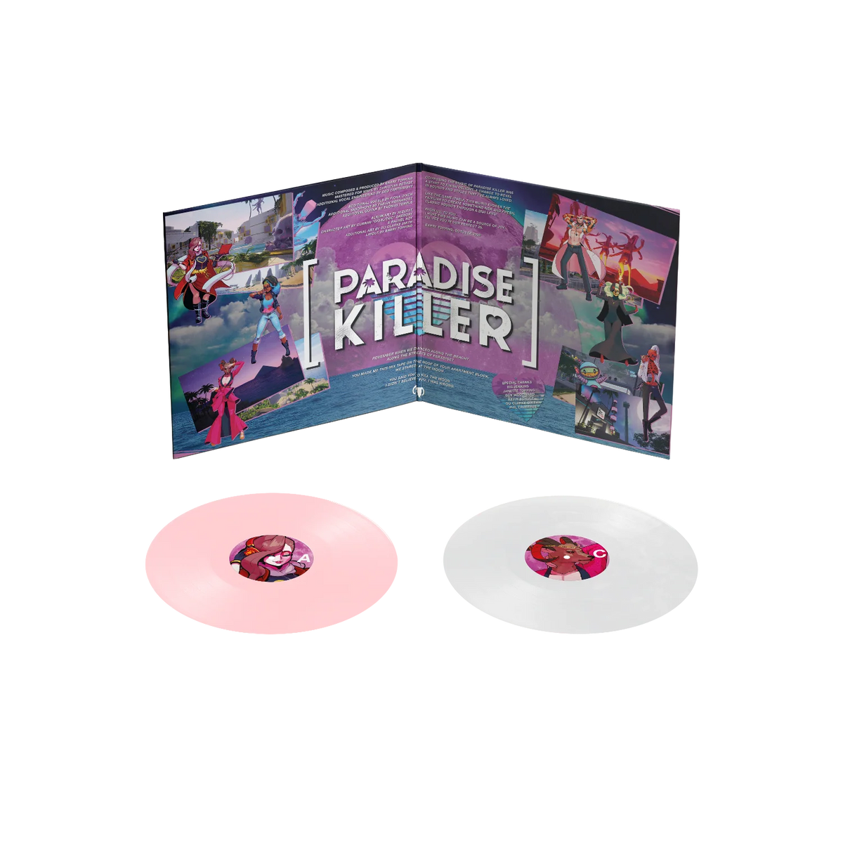 Paradise Killer (Original Soundtrack) Vinyl Black Screen Records - Arcline Store