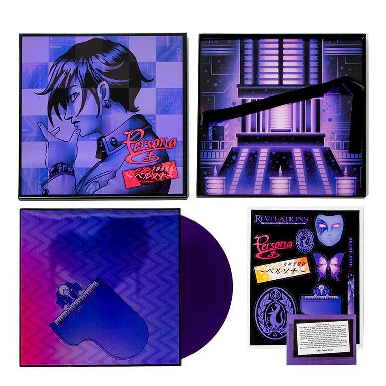 Persona 1 & 2 Bundle - Original Video Game Soundtrack 3xLP Vinyl iam8bit - Arcline Store