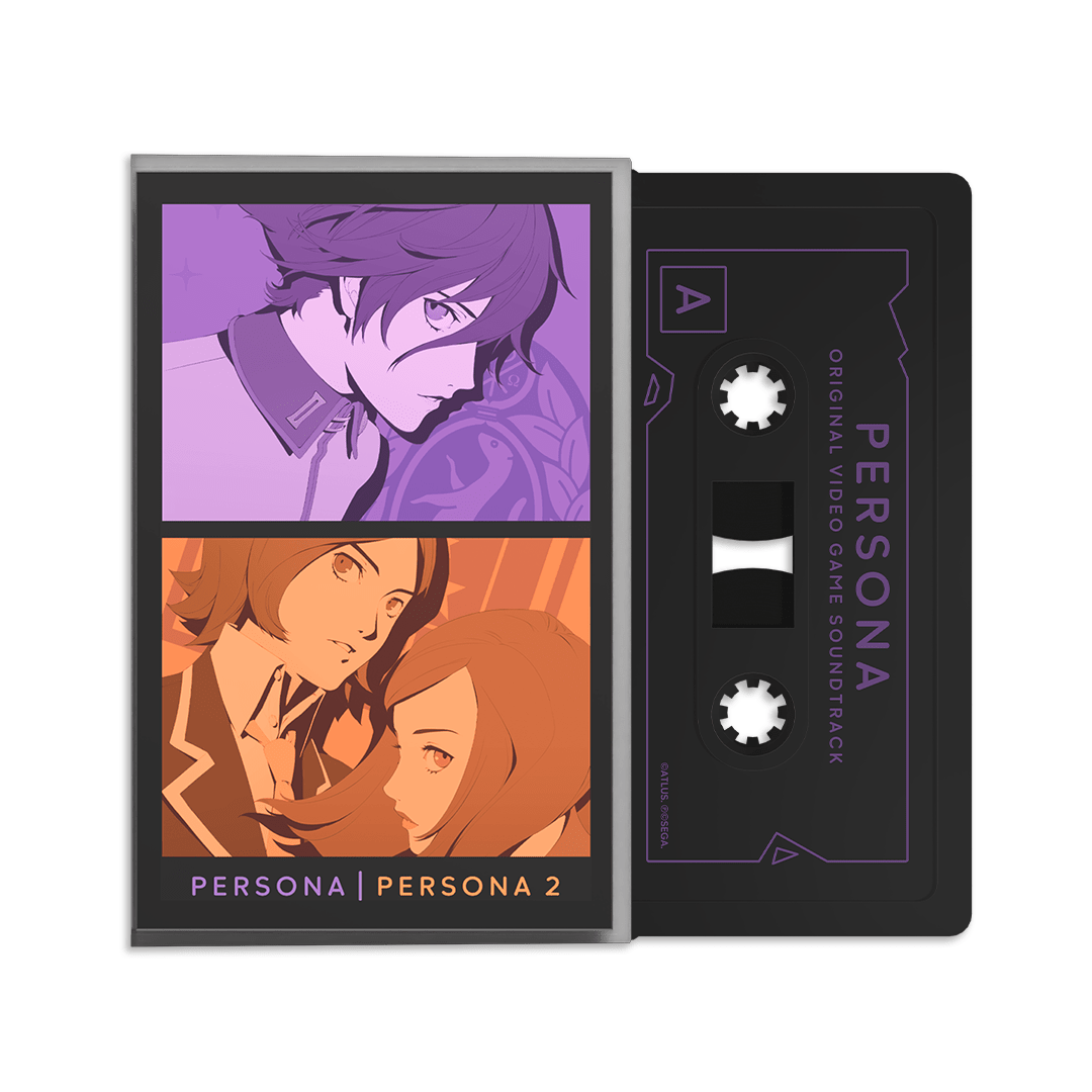 Persona 1 & 2 Essentials (Soundtrack Selections) Cassette Tape iam8bit - Arcline Store