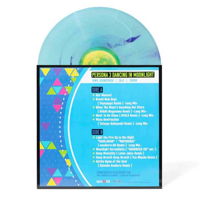 Persona 3: Dancing in Moonlight - Original Video Game Soundtrack 2xLP Vinyl iam8bit - Arcline Store