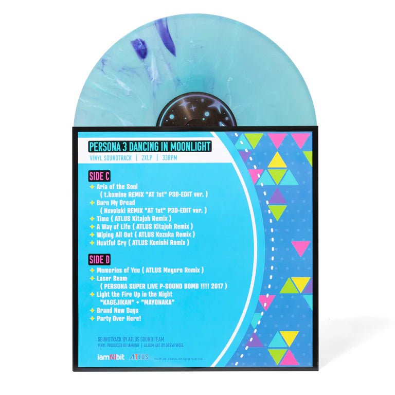 Persona 3: Dancing in Moonlight - Original Video Game Soundtrack 2xLP Vinyl iam8bit - Arcline Store