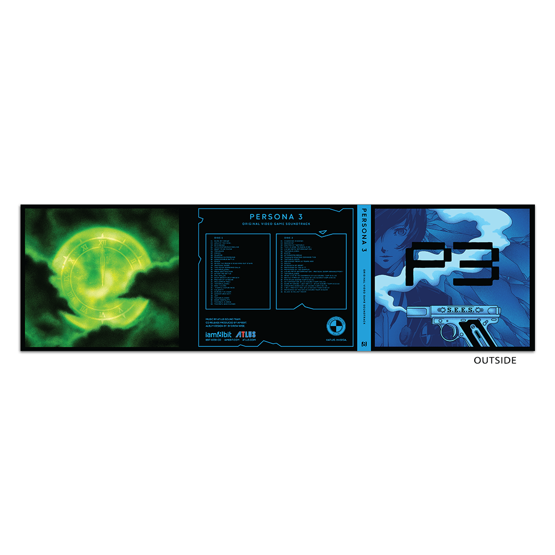 Persona 3 (Soundtrack Selections) Compact Disc iam8bit - Arcline Store