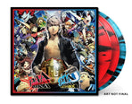 3xLP Red and Blue with Back Splatters Vinyl
