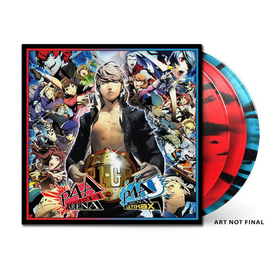 Persona 4 Arena & Persona 4 Arena Ultimax Vinyl - Original Video Game Soundtrack 3xLP Vinyl Iam8bit - Arcline Store