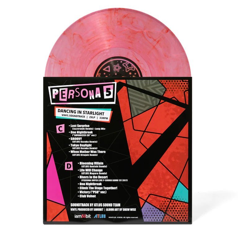 Persona 5: Dancing in Starlight - Original Video Game Soundtrack 2xLP Vinyl iam8bit - Arcline Store