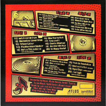 Persona 5 Royal - Original Video Game Soundtrack 3xLP Vinyl iam8bit - Arcline Store