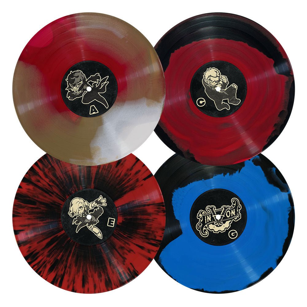 ペルソナ5 VINYL SOUNDTRACK 4XLP-THE Persona25thAnniversary_DeluxeV