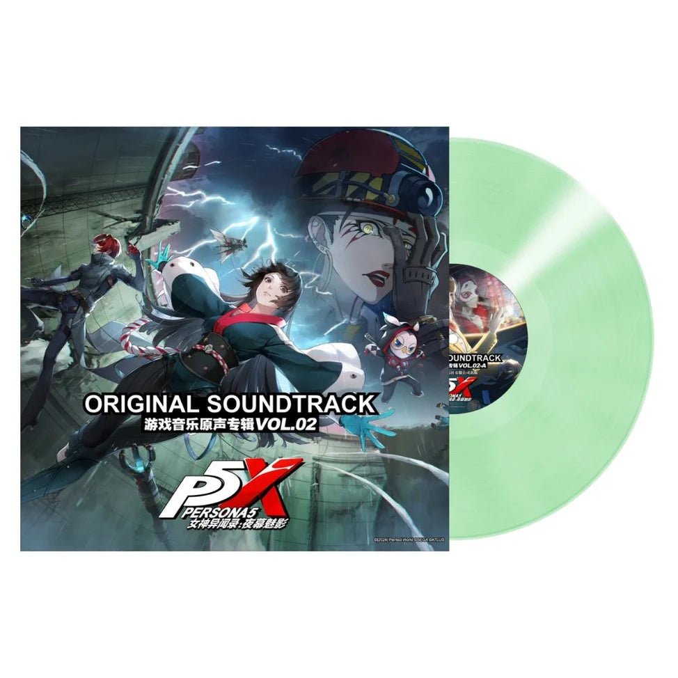 Persona 5: The Phantom X Vol. 2 (Original Soundtrack) Vinyl A+ Records - Arcline Store