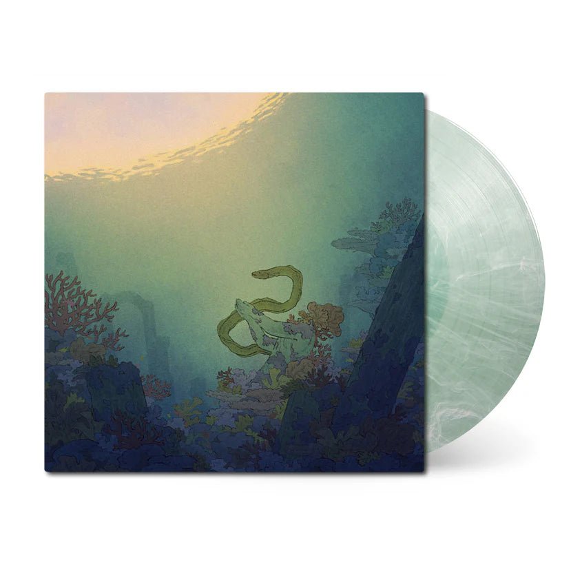 piano realms: azure vinyl - David Peacock & Augustine Mayuga Gonzales 1xLP Vinyl Mecha Dream Records - Arcline Store