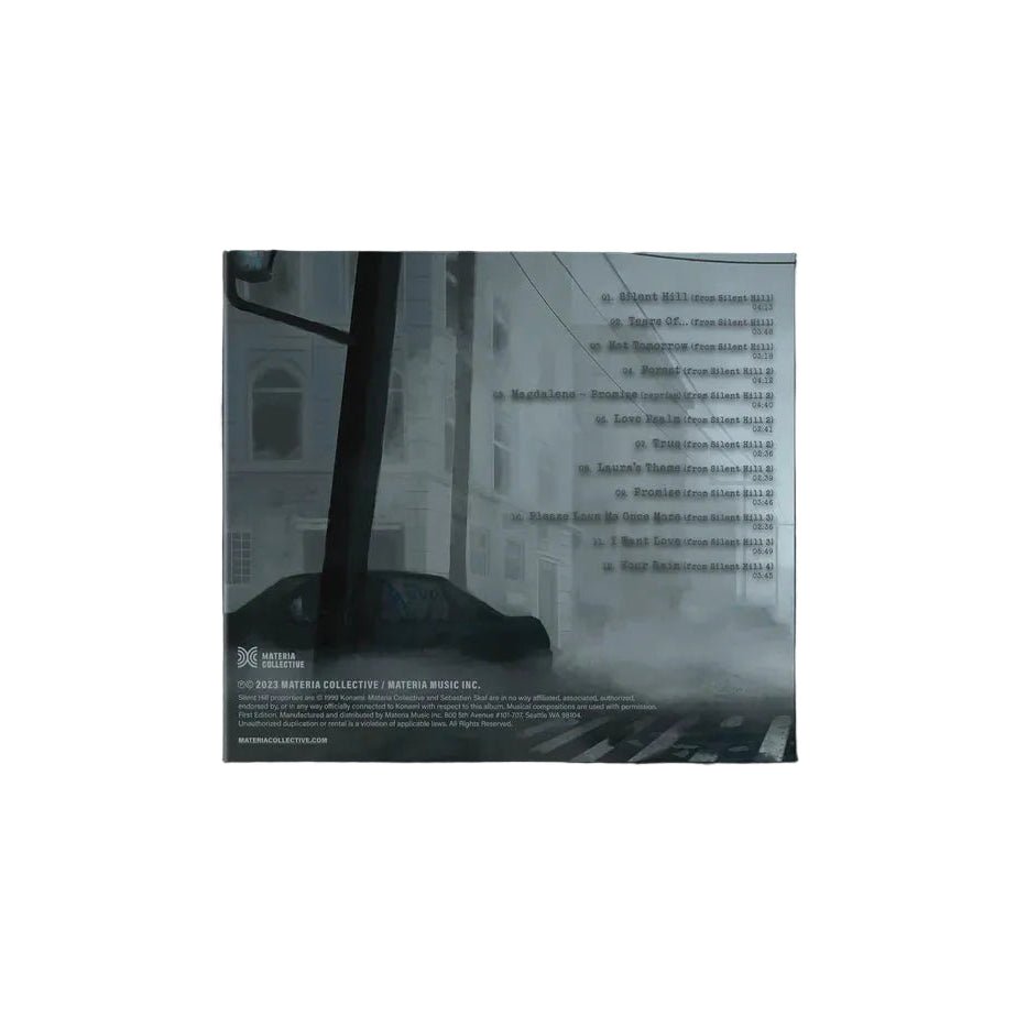 Piano Stories: Silent Hill - Sebastien Skaf 1xCD Compact Disc Materia Collective - Arcline Store