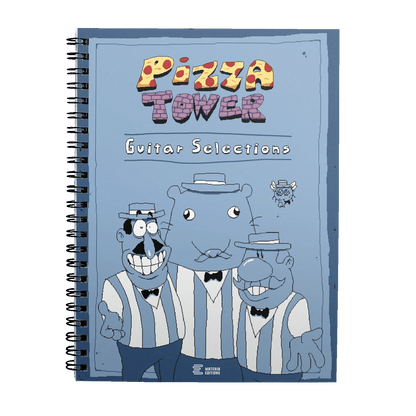 Pizza Tower Guitar Selections - Sheet Music Book Vinyl Materia Editions - Arcline Store