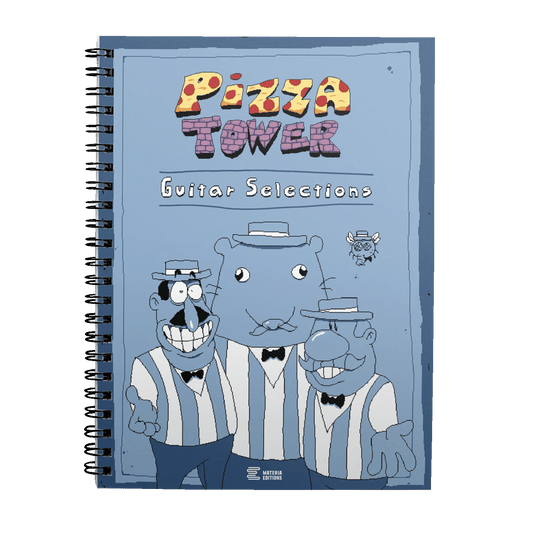 Pizza Tower Guitar Selections - Sheet Music Book Vinyl Materia Editions - Arcline Store