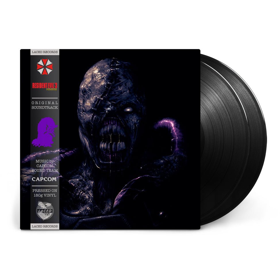 Resident Evil 3: Nemesis - Original Video Game Soundtrack 2xLP Vinyl Capcom Sound Team - Arcline Store