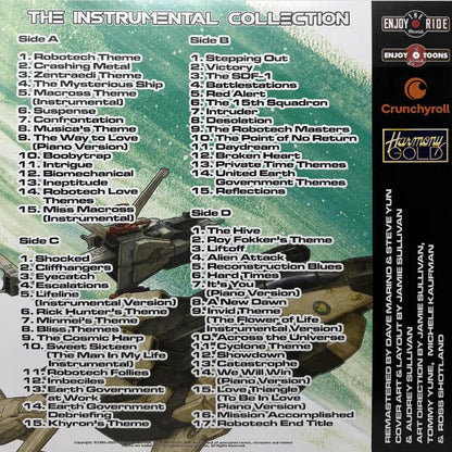Robotech - The Instrumental Collection Vinyl Enjoy the Ride - Arcline Store