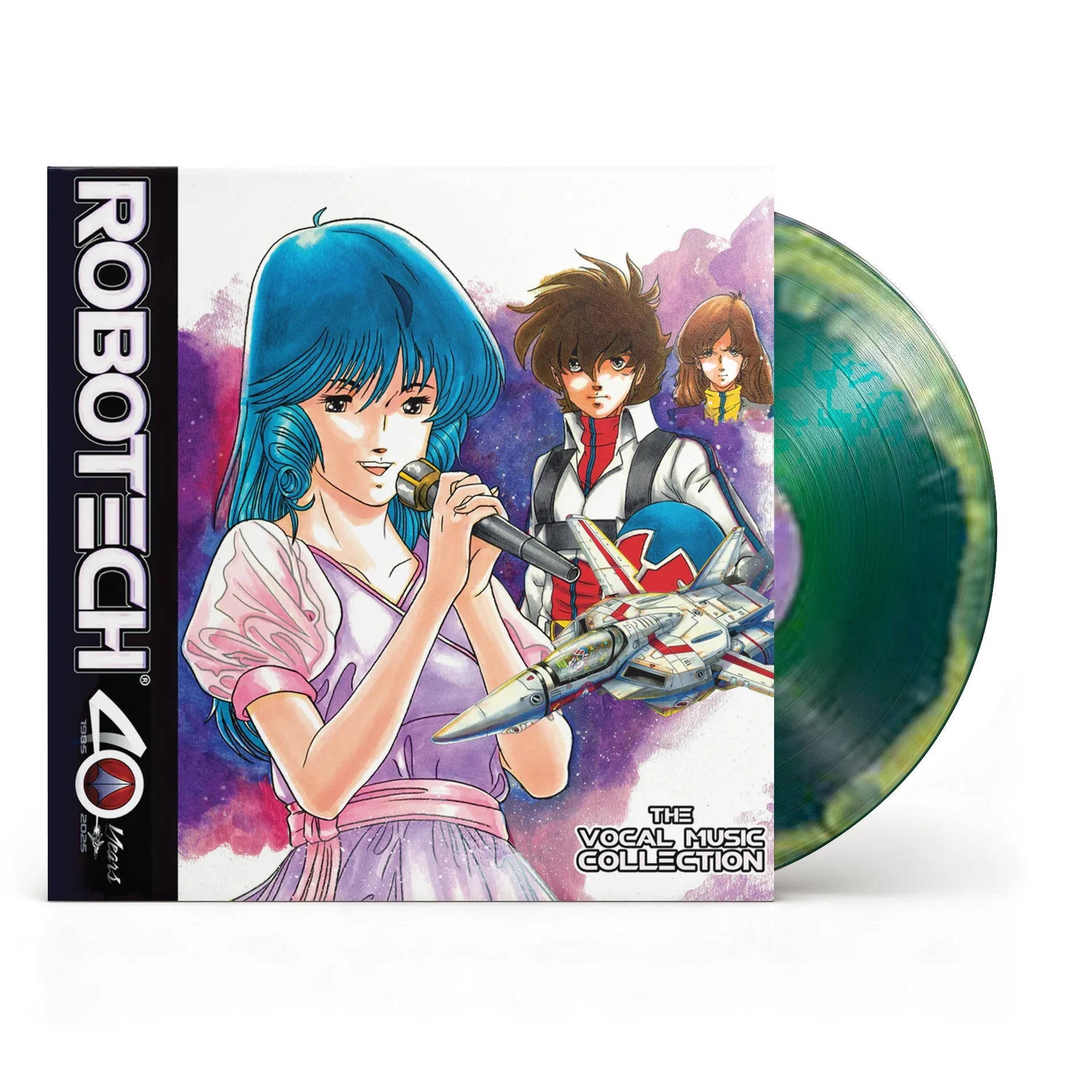 Robotech Vinyl – The Vocal Music Collection 1xLP – Arcline Store