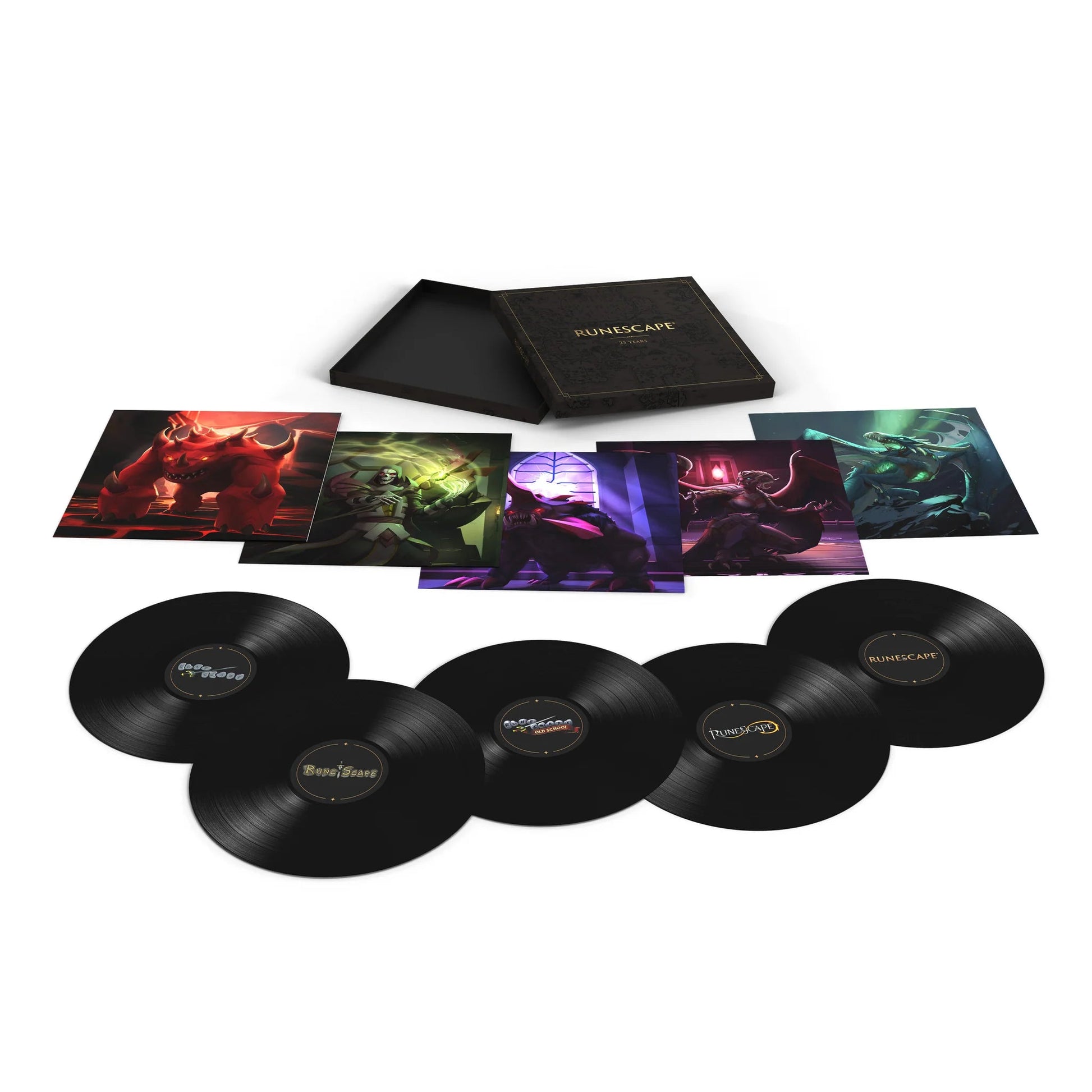 RuneScape: 25 Years Vinyl - Original Video Game Soundtrack 5xLP Vinyl Laced Records - Arcline Store