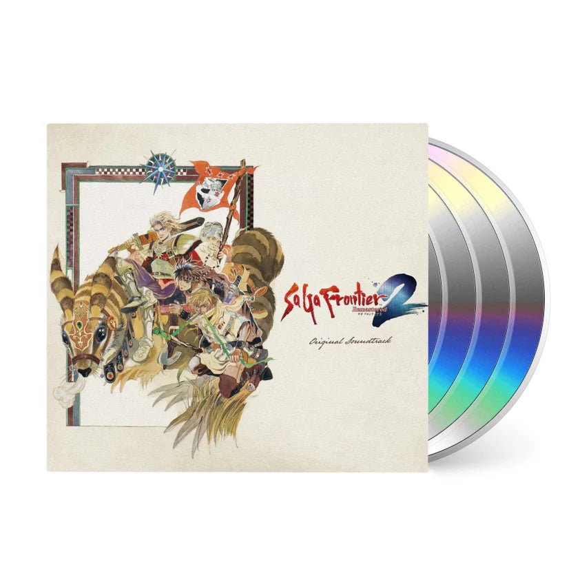 SaGa Frontier 2 Remastered – Original Video Game Soundtrack 4xCD Compact Disc Square Enix - Arcline Store